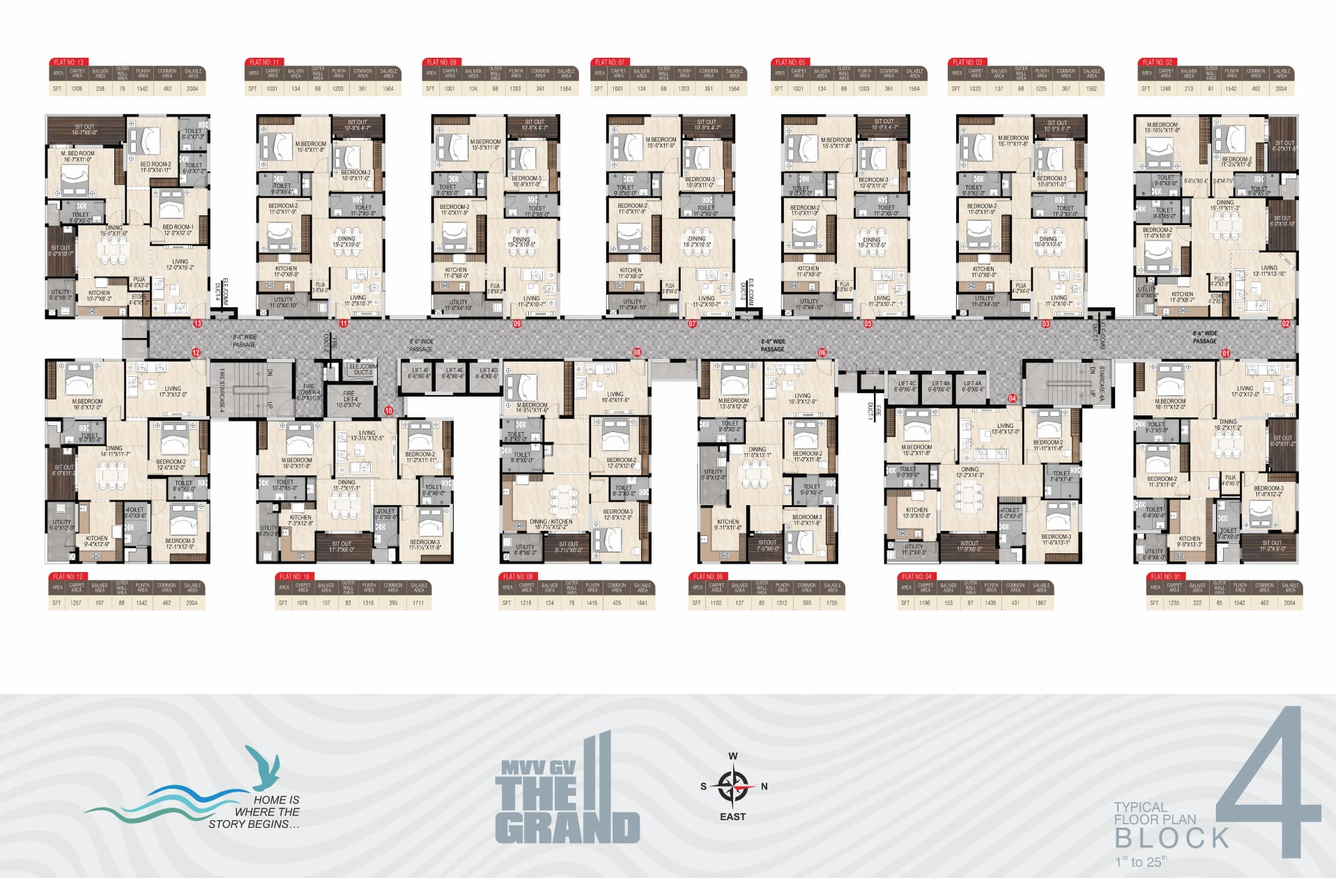 Block 4 floor plan